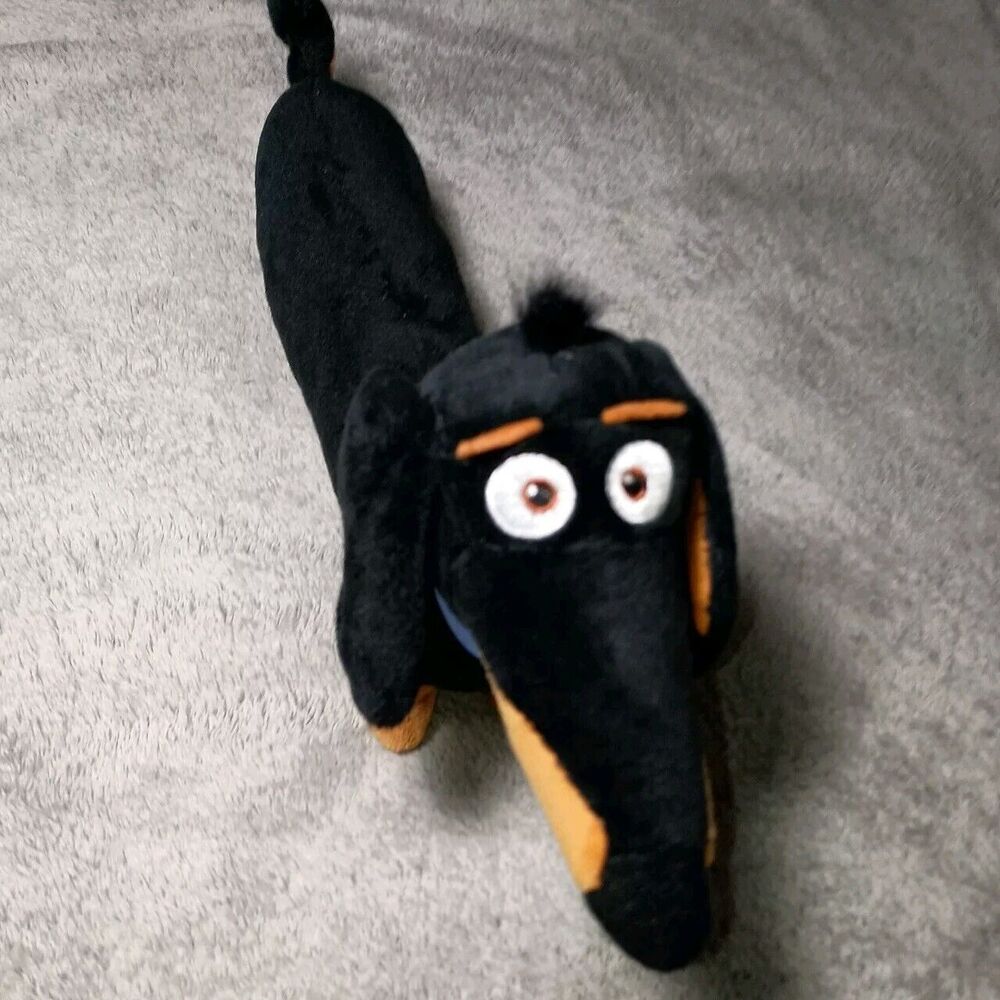 TY Beanie Baby 12” Medium "Buddy" Dachshund Dog Secret Life of Pets Plush NWT - Picture 4 of 16